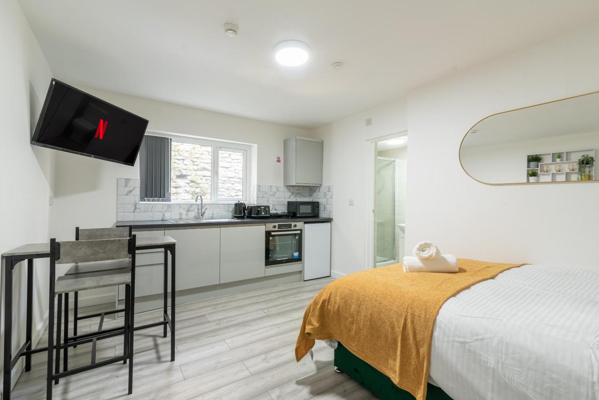 Cosy Cardiff Apartments - Garden Lounge エクステリア 写真