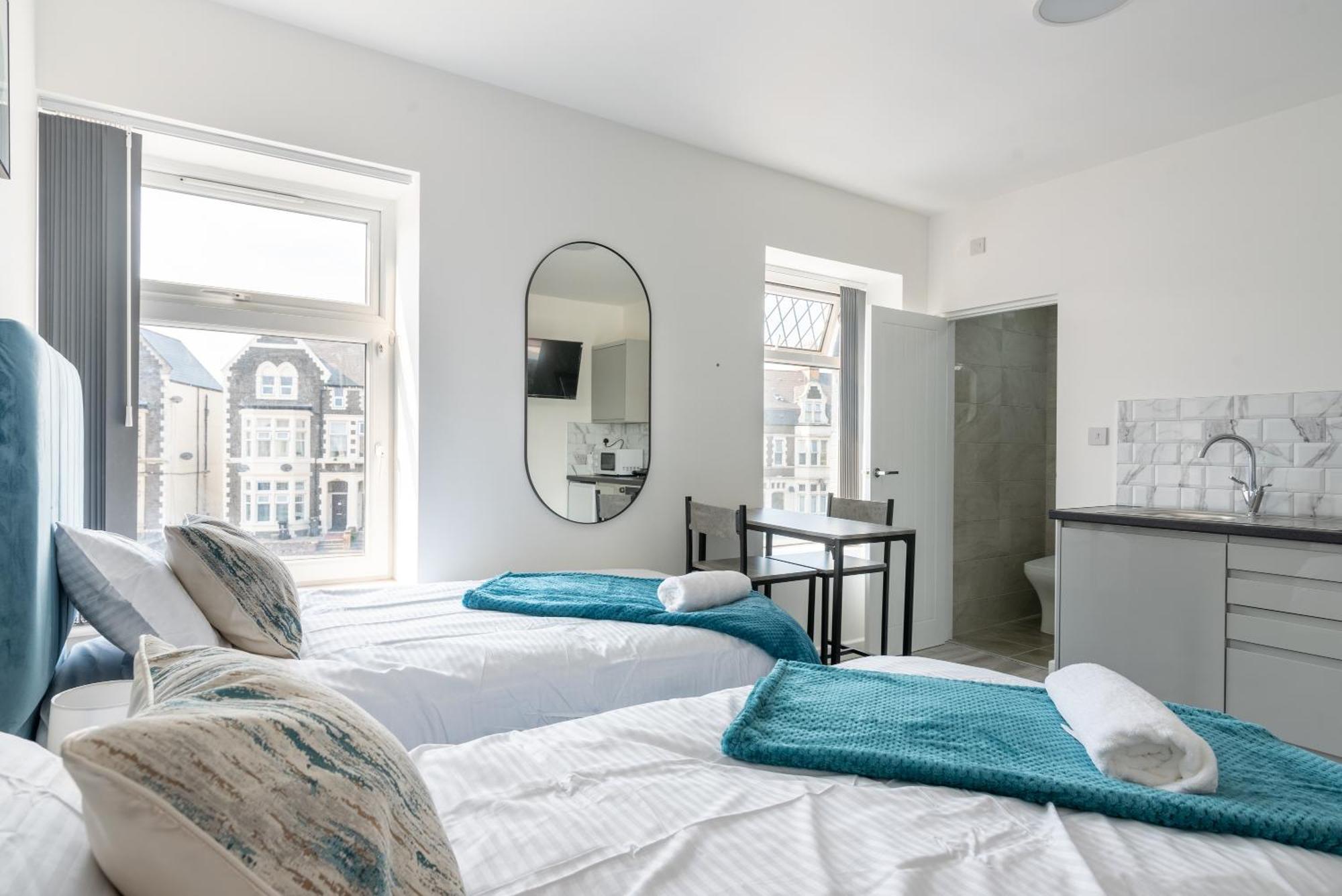 Cosy Cardiff Apartments - Garden Lounge エクステリア 写真
